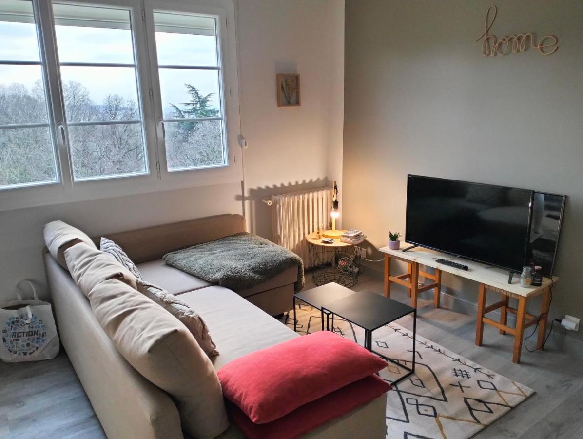 Charmant Logement, Vue Sur Toulouse 1 Min Du Metro Exterior foto
